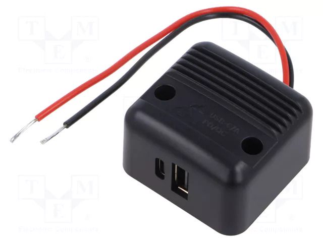 USB power supply; USB A plug,USB C plug; Sup.volt: 12÷24VDC PRO CAR PROCAR-67359500