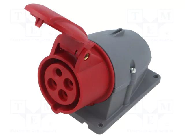 Connector: AC supply 3-phase; socket; female; PIN: 4; 460V; IP&S AMPHENOL 2CMA193110R1000