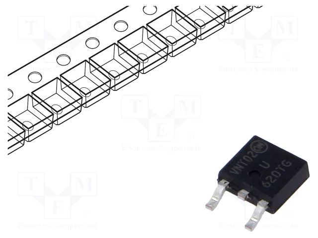 Diode: rectifying; SMD; 200V; 6A; 35ns; DPAK; reel,tape ONSEMI MURD620CTT4G