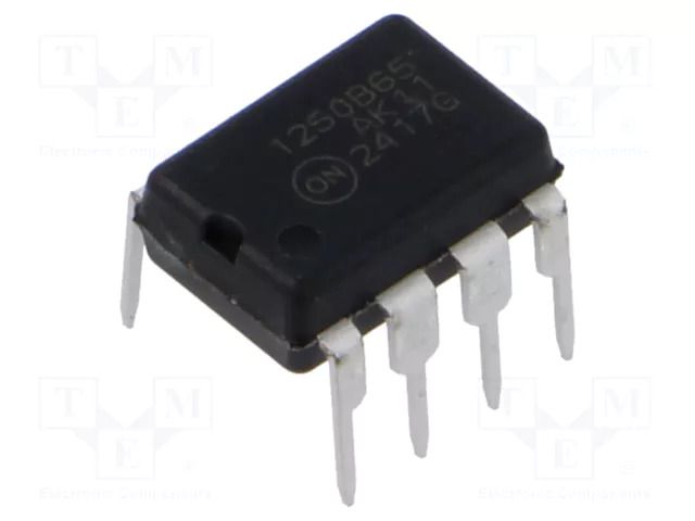 IC: PMIC; AC/DC switcher,PWM controller; DIP8; flyback; 8.8÷28VDC ONSEMI NCP1250BP65G