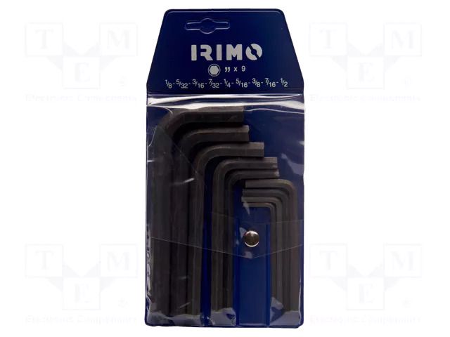 Wrench-set; inch,hex key; steel; 12pcs. IRIMO SA.046061