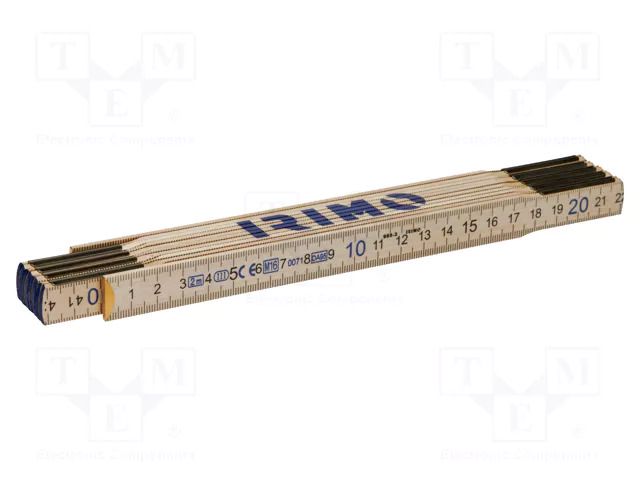 Folding ruler; L: 2m; Width: 10mm IRIMO SA.985-2-1