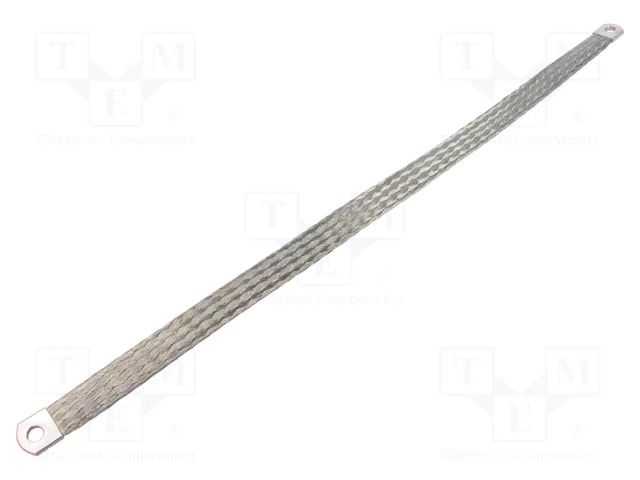 Braids; earthing tape; 35mm2; Ø1: 8.5mm; Ø2: 8.5mm; L: 0.5m HELUKABEL HELU-11009170