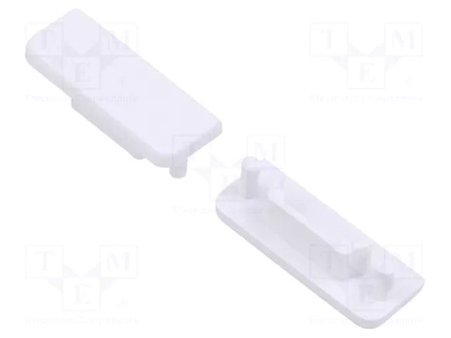 Cap for LED profiles; white; 20pcs; ABS; GEN2; SURFACE14 TOPMET TOP.A2980001