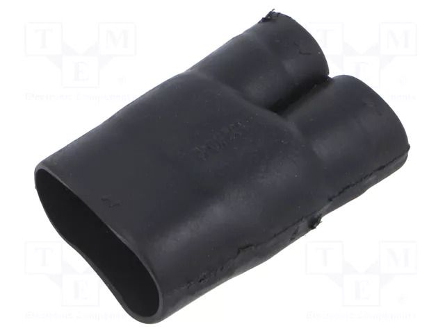 Cable breakout; glueless; 20/9mm; black; -75÷150°C; RAYCHEM; Y TE Connectivity 382W042-25-0