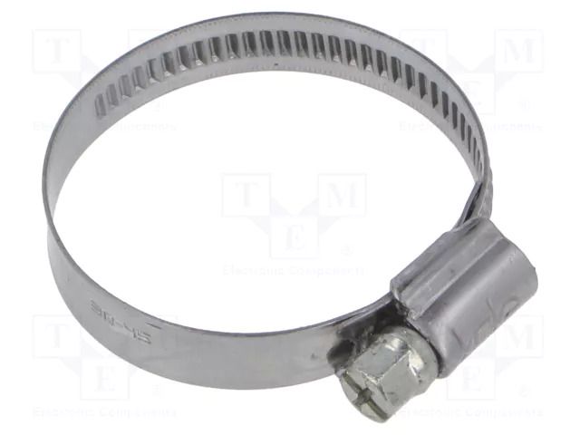 Worm gear clamp; W: 9mm; Clamping: 30÷45mm; steel; WD9; W2 KALE WD9-30-45-C7-W2
