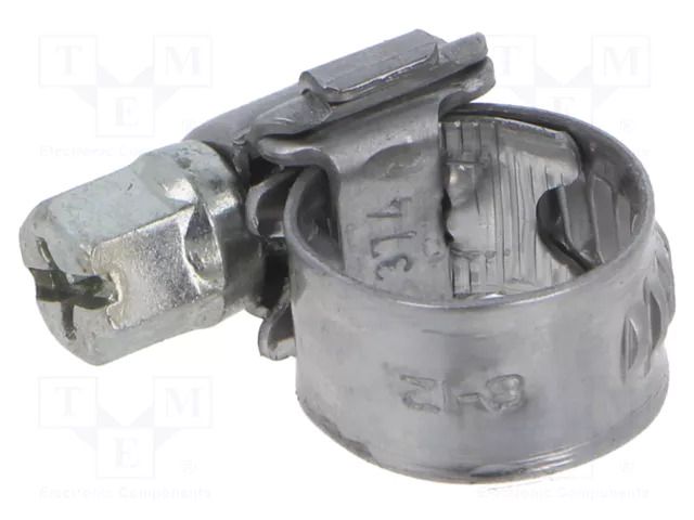 Worm gear clamp; W: 9mm; Clamping: 8÷12mm; steel; WD9; W2 KALE WD9-8-12-C7-W2