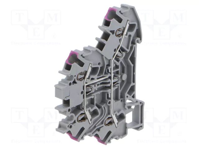 Splice terminal: rail WAGO 2002-2208