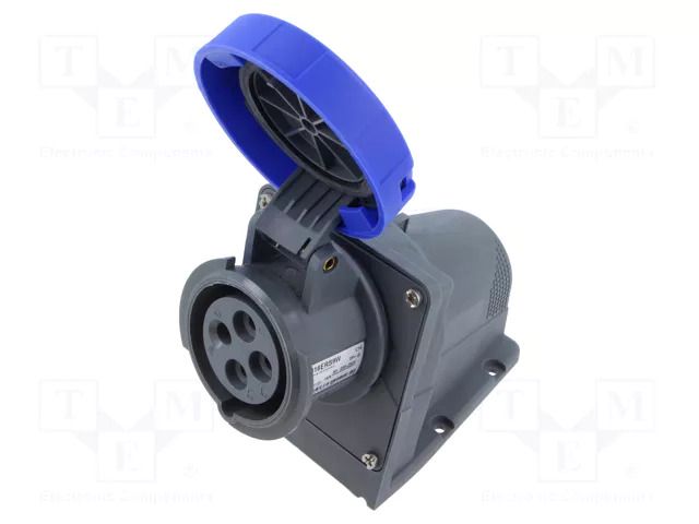 Connector: AC supply 3-phase; socket; female; PIN: 4; 20A; 250V AMPHENOL 2CMA101223R1000