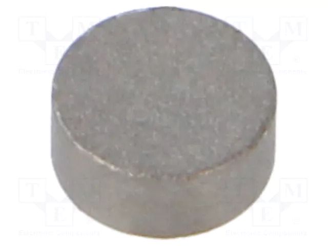Magnet: permanent; samarium, cobalt; 6N; Ø: 7mm; H: 3mm ELESA+GANTER GN55.2-SC-7-3