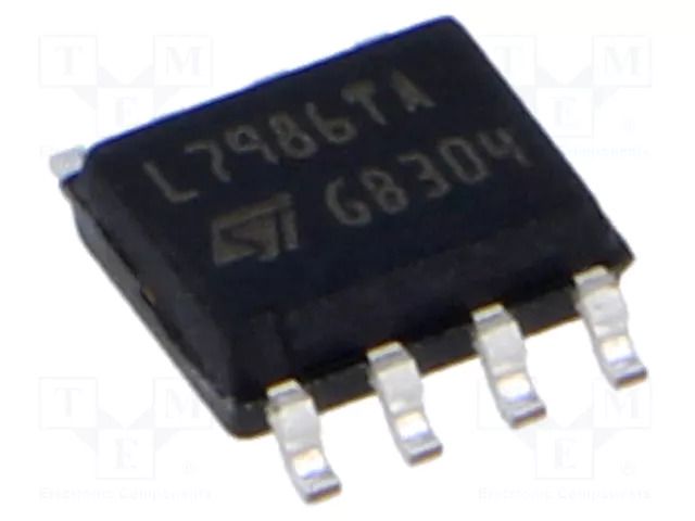 Driver; DC/DC converter; Uin: 4.5÷38VDC; Uout: 0.6÷38VDC; 3A; HSOP8 STMicroelectronics L7986TA