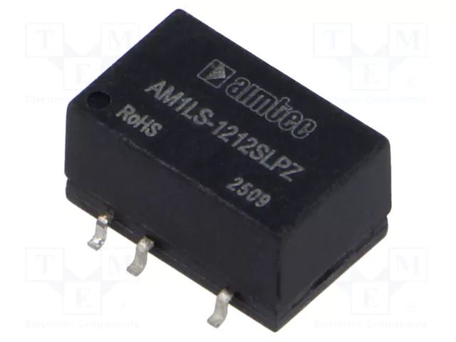 Converter: DC/DC; 1W; Uin: 10.8÷13.2VDC; Uout: 12VDC; Iin: 99mA; SMD AIMTEC AM1LS-1212SLPZ