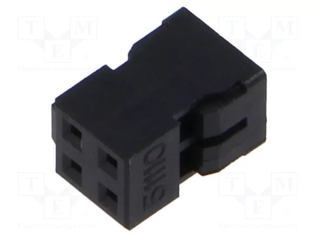 Connector: wire-wire/PCB; plug; female; PIN: 4; Milli-Grid; 2mm; 2x2 MOLEX MX-51110-0460