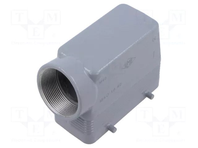 Enclosure for connectors: HDC; size 77.27; for cable; high; M40 ILME MAO16.40