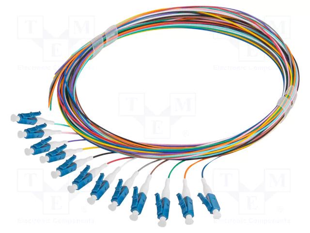 Optic fiber pigtail; LC/UPC; 2m; Optical fiber: 9/125um; LSZH LANBERG FP-LCUPSS21-1202MC
