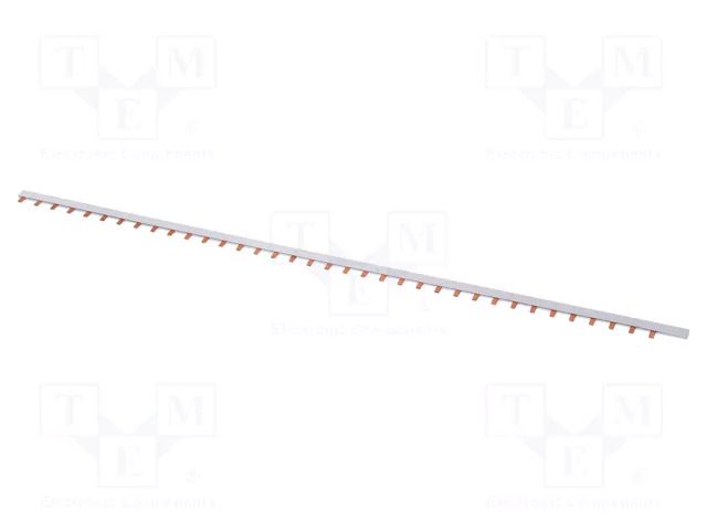 Busbar; 16mm2; Poles: 1; Urated: 400V; Pitch: 27mm; No.of mod: 36 PAWBOL E.4116/36VSZ