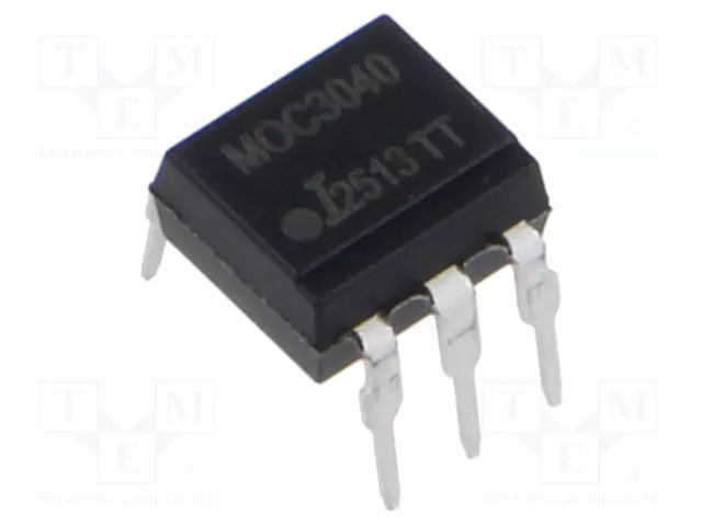 Optotriac; 5.3kV; DIP; Ch: 1 ISOCOM MOC3040