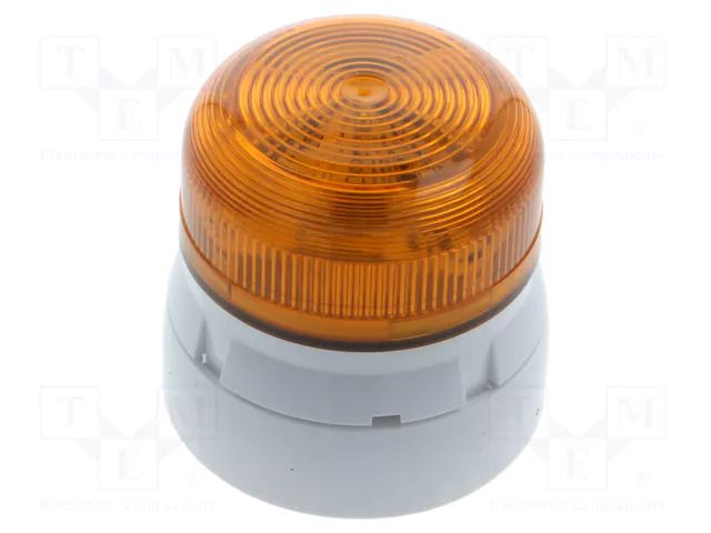 Signaller: lighting; flashing light; white; Flashguard; 11÷35VDC KLAXON SIGNALS QBS-0301