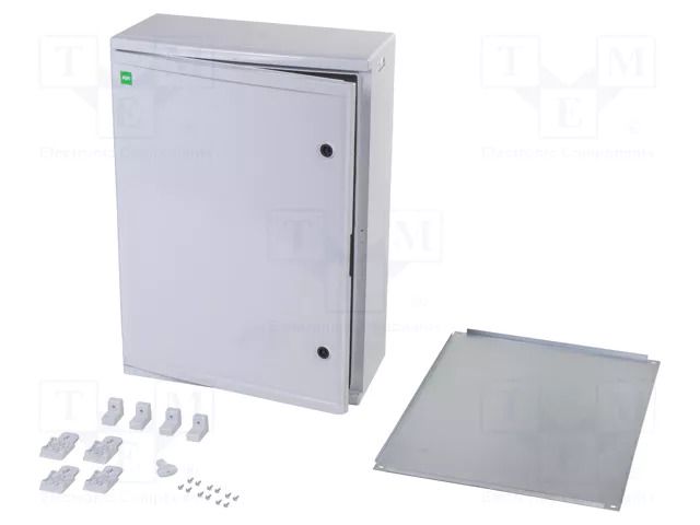 Enclosure: wall mounting; X: 500mm; Y: 700mm; Z: 245mm; ABS; grey ELEKTRO-PLAST NASIELSK EPN-2764-00
