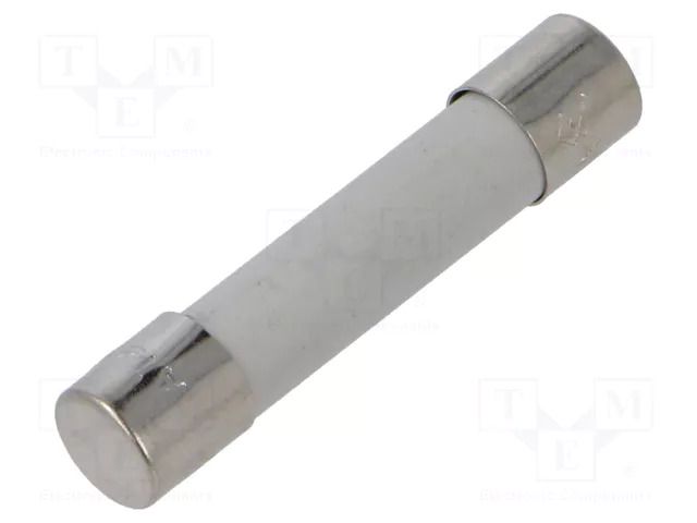 Fuse: fuse; 0.125A; 660VAC; ultra rapid; ceramic,cylindrical SCHURTER 7022.0760