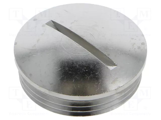 Stopper; PG21; IP54; brass; Plating: nickel; SKINDICHT®; Thread: PG LAPP LP-52003430