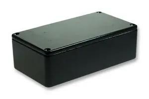 BOX, DIECAST, BLACK RTM5004/14-NC-BLK