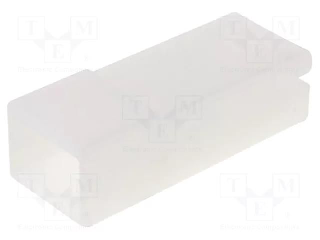 Terminals cover; female; for push-on 4,8mm connectors; ways: 1 TE Connectivity 1-480435-0
