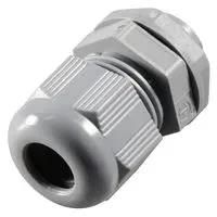 CABLE GLAND, NYLON, 10MM-14MM, GREY,PK10 PP001663