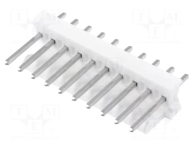 Connector: wire-board; socket; male; PIN: 10; 2.54mm; THT; tinned TE Connectivity 1-0640456-0