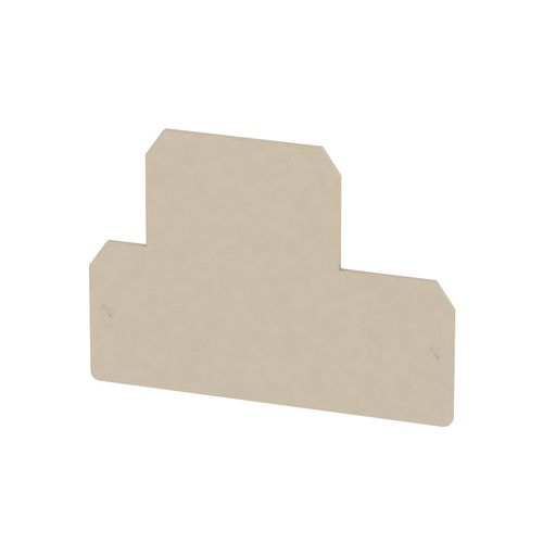 End plate (terminals), 85 mm x 1.5 mm, dark beige Weidmuller 1186720000 04050118024661