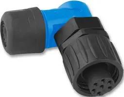 SOCKET, FREE, 90DEG, 6P+E WAY C016 30F006 100 10