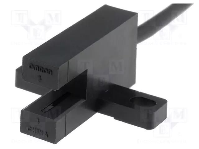 Sensor: photoelectric; Range: 5mm; NPN; DARK-ON,LIGHT-ON; 1m OMRON EE-SX672-WR