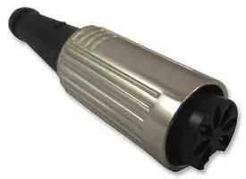 DIN AUDIO/VIDEO CONN, JACK, 7POS 600-0700