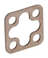 FLAT GASKET, EPDM, RECTANGULAR CONN GSA 200-7 EPDM