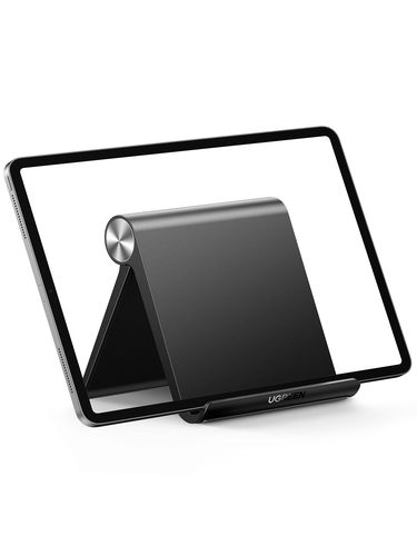 Stalinis telefono, planšetės laikiklis (iki 12"), juodas UGREEN/50748 6957303857487