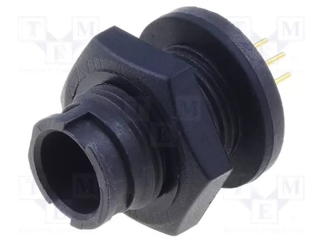 Connector: circular; socket; male; 3A; 125V; PIN: 7; EN2; THT; IP68 SWITCHCRAFT EN2P7M26PK