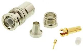 RF COAXIAL, TRIAXIAL, STRAIGHT PLUG PL75-7