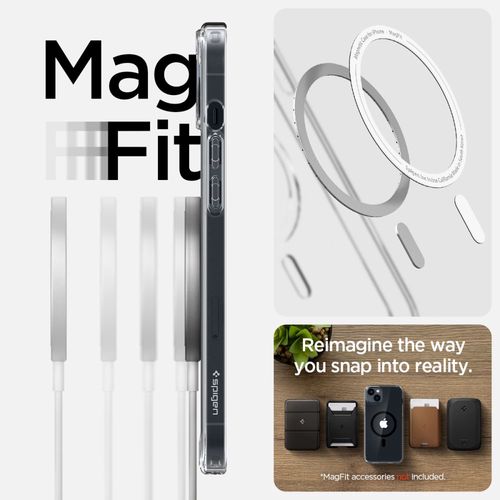 Spigen Ultra Hybrid Mag Case with MagSafe for iPhone 14 Plus - Clear Black, Spigen 8809811864168 8809811864168