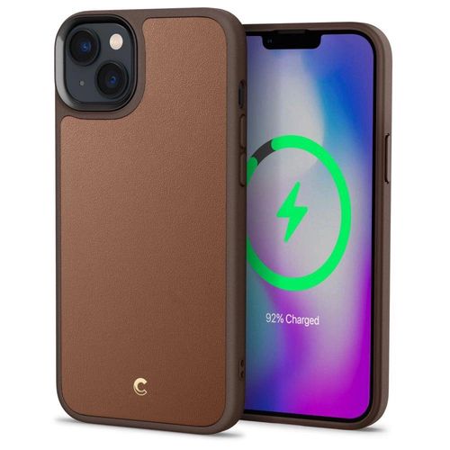 Spigen Cyrill Kajuk Mag Case with MagSafe for iPhone 14 Plus - Brown, Spigen 8809811864441 8809811864441