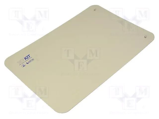 Mat: bench; ESD; beige; L: 0.6m; Width: 0.4m; Thick: 2mm; 440°C ELME ESDMAT-CUTBEIGE