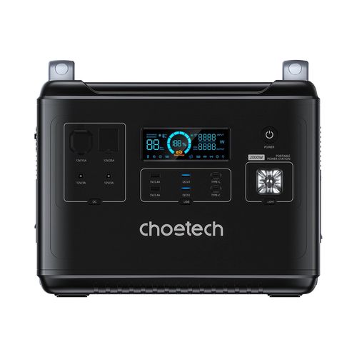 Choetech portable power station LiFePO4 1997Wh 2000W power bank black (BS006 Super Mini), Choetech 6932112102911 6932112102911