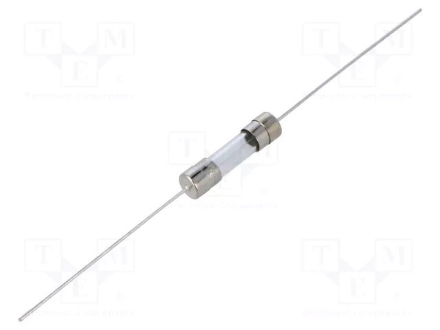 Fuse: fuse; 1.25A; 250VAC; time-lag; cylindrical,glass; 5.4x22.5mm SCHURTER 0034.3118.PT