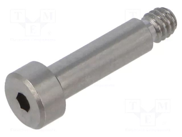 Screw; UNC8-32x15.9; Head: cheese head; hex key; stainless steel KEYSTONE KEYS2455
