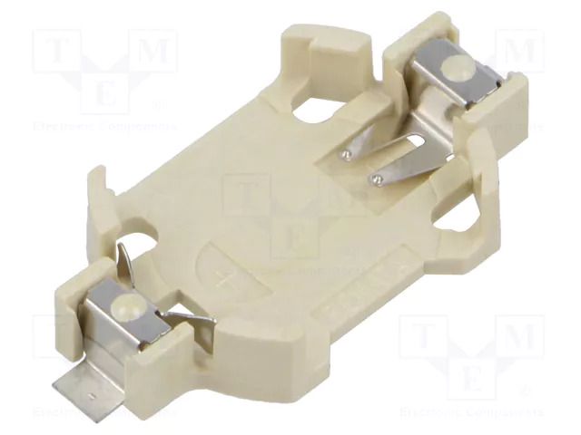 Socket; 2032,BR2032,CR2032; Batt.no: 1; horizontal,SMD; UL94V-0 RENATA SMTU2032-LF