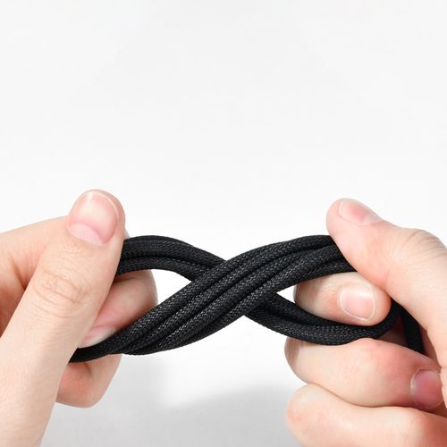 Baseus Tungsten Gold USB-A to USB-C Cable 480Mb/s 100W 1m Black (CAWJ000001), Baseus 6932172618087 6932172618087