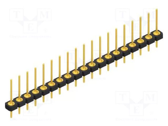 Connector: pin strips; pin header; male; PIN: 19; THT; 1.5A; 60V FISCHER ELEKTRONIK MKLP.42.19.G