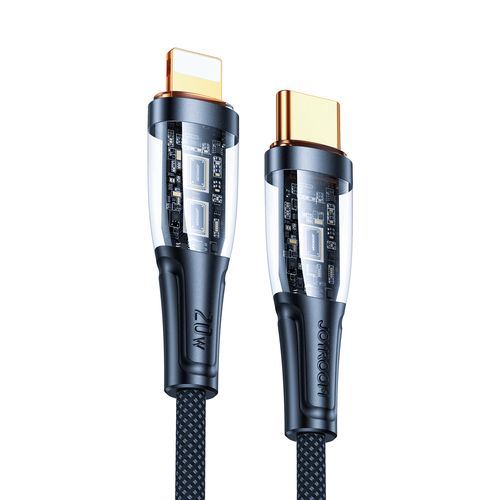 Joyroom Star-Cloud Series A3 USB-C / Lightning Cable 20W 1.2m with Smart Switch - Black, Joyroom 6941237198884 6941237198884