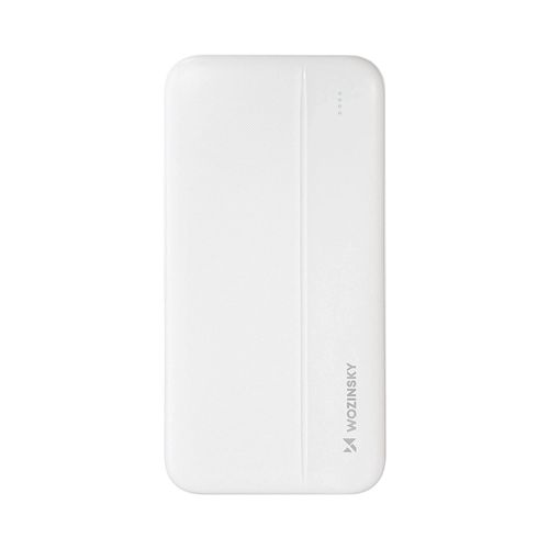 Wozinsky powerbank Li-Po 10000mAh 2 x USB white (WPBWE1), Wozinsky 5907769307577 5907769307577