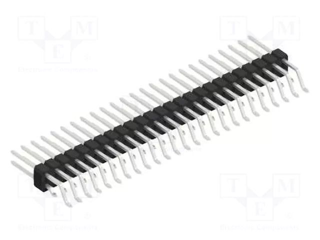 Connector: pin strips; pin header; male; PIN: 50; SL 17 SMD; 3A FISCHER ELEKTRONIK SL17SMD08350.Z