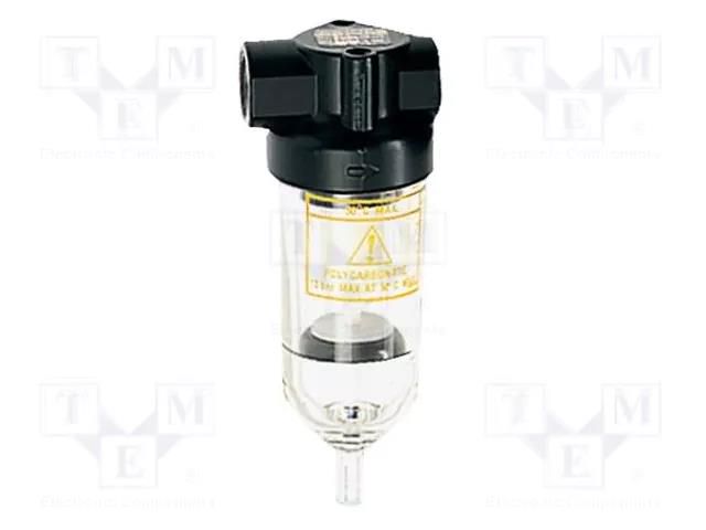 Compressed air filter; 11.5l/s; 10bar; polycarbonate; zinc NORGREN HERION F07-200-M3TG
